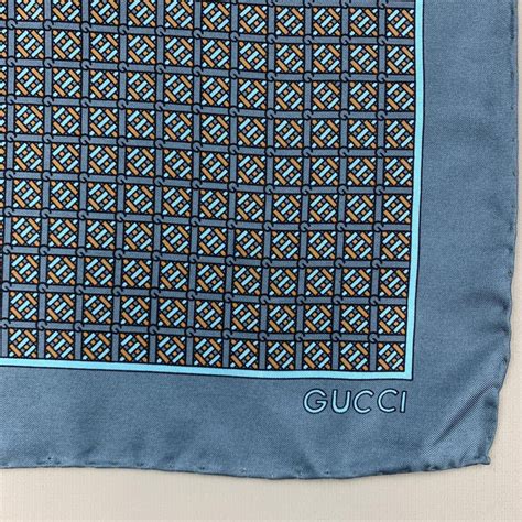 gucci pocket square ebay|gucci geometric g pocket square.